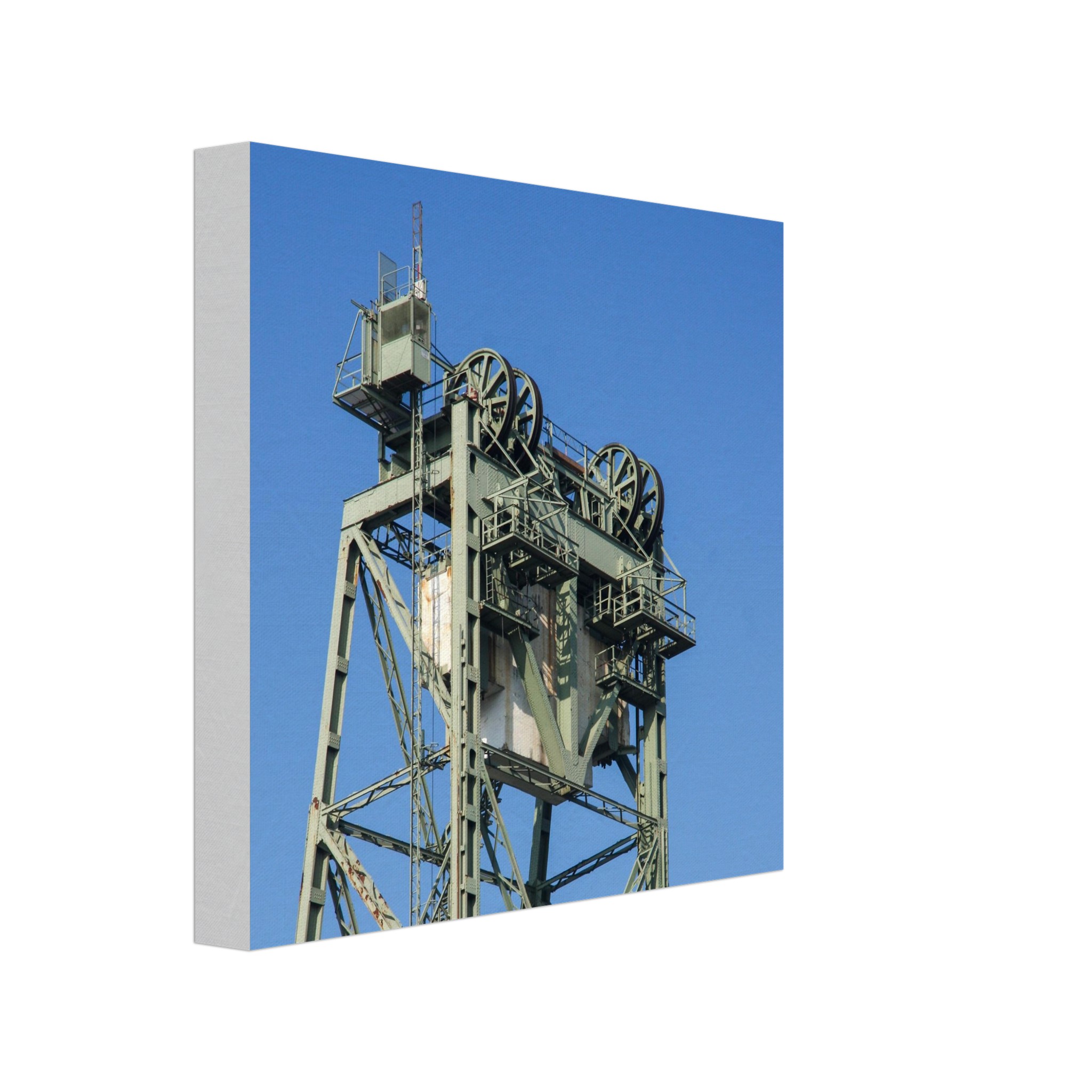 De Hef bridge | Canvas 20x20 cm / 8x8″