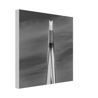 Erasmusbrug BW | Canvas 30x30 cm / 12x12″