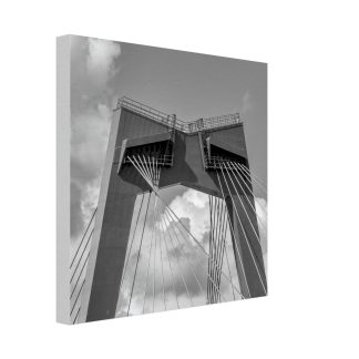 Willemsbrug BW | Canvas 30x30 cm / 12x12″