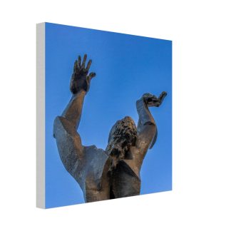 Verwoeste Stad | Canvas 30x30 cm / 12x12″